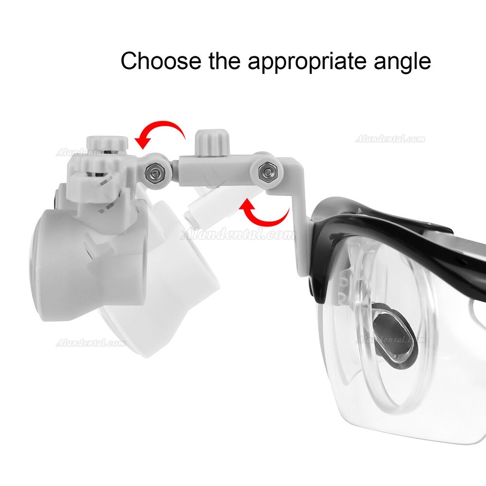 YOYU DY-116 3.5X-R Dental Binocular Loupes Magnifier Operation Loupe with Presbyopia Frame